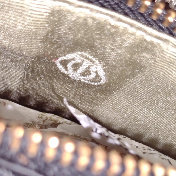 Juicy Couture Black Butter Leather LG  Wallet Clutch Gold HW NWT - Picture 6 of 13